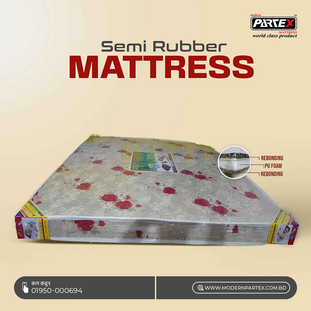 Semi Rubber Mattress